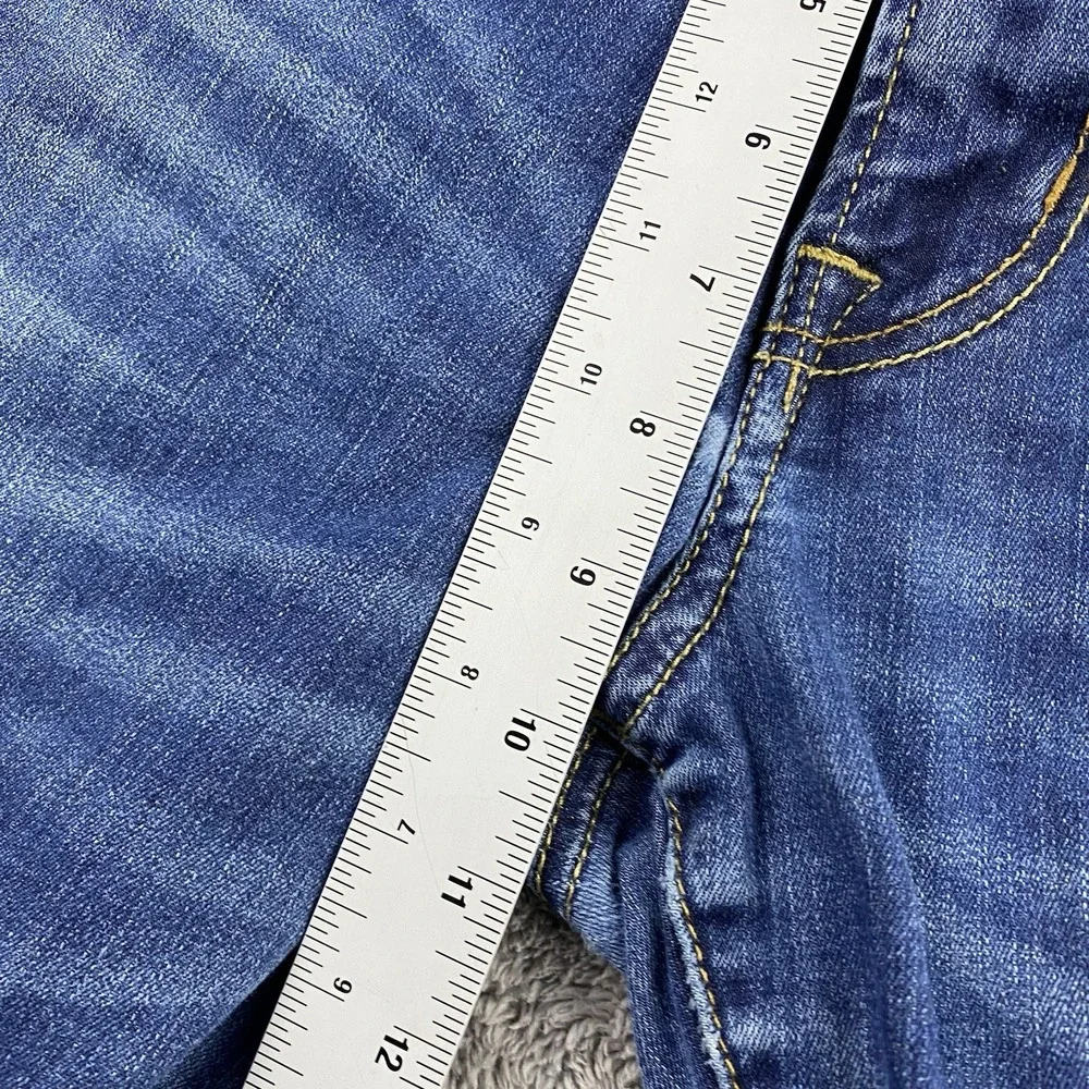 American Eagle Original Straight Jeans Mens Size 34x32 Blue Medium Wash
